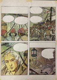 Milo Manara - Christophe Colomb - Planche originale