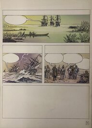 Milo Manara - Christophe Colomb - Planche originale