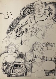 Milo Manara - Le Singe - Planche originale