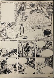 Milo Manara - Le Singe - Planche originale