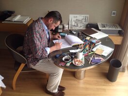 L’artiste au travail L’artiste au travail