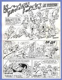 Cézard - Les Tristus et les Rigolus: "Les mannequins qui rigolent" - Comic Strip