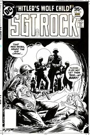 Joe Kubert - Sgt. Rock # 310 Cover ( 1977 ) - Planche originale