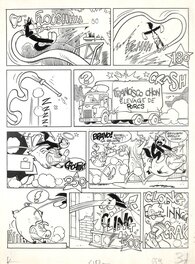 Giorgio Cavazzano - Hercule - Planche originale