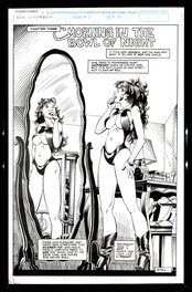 Louis Lachance - Vampirella - Planche originale