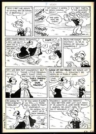 Bud Sagendorf - Popeye - Planche originale