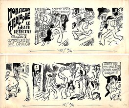 Pierre Farinole - Monsieur Cherloque le grand détective - Comic Strip