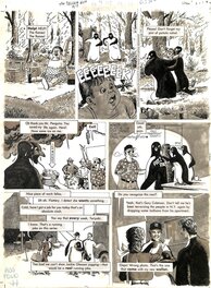 John Severin - The falling guy - Comic Strip