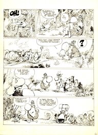 Philippe Bercovici - Robinson et Zoé - Planche originale