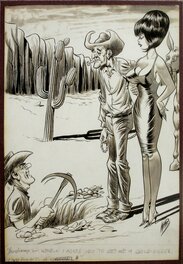 Bill Ward - "Gold-Digger" - Original Illustration