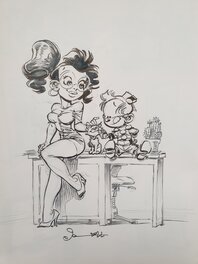 Dan - Le petit Spirou et Mlle Chiffre
