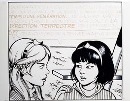 Case de Yoko Tsuno et Khany pour un livre publicitaire