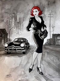 Enrico Marini - Marini -  Noir Burlesque - Original Illustration