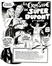 Alexis - Superdupont - Planche originale