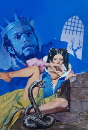 Alessandro Biffignandi - "Serpent à minettes" – Contes Malicieux - Couverture Elvifrance - Original Cover