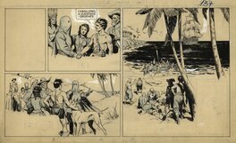 José Luis Salinas - Hernan el Corsario - Comic Strip