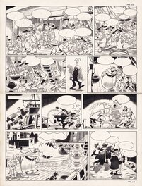 Planche originale - Colin Colas "Les montagnards sont là" Planche 21