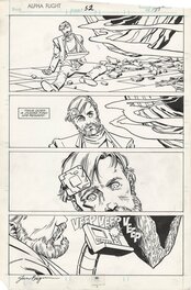 June Brigman - Alpha Flight #52 p20 - Planche originale