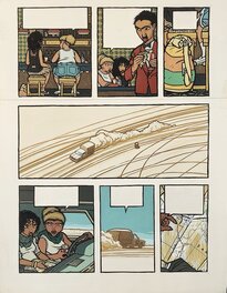 Jean-Philippe Stassen - Le Bar du vieux français - Aire Libre * Stassen / Lapière - pl.9 - Comic Strip