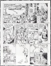 Marc Rouchairoles - P38 - Planche originale