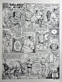 Jean Solé - » Salle Des Machines  » – Planche originale N° 26 – Jean Solé - Comic Strip