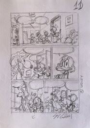 Scrooge McDuck - Original art