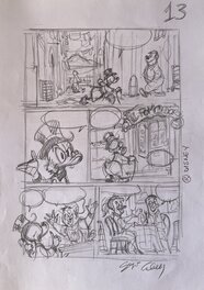 Scrooge McDuck - Original art