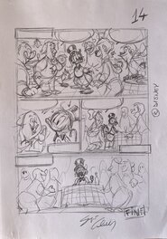 Original art - Il Re dei Paperi - Page 14 / Finale