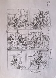 Sergio Cabella - Il Re dei Paperi - Page 8 - Original art