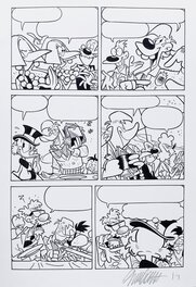 Giorgio Cavazzano - Picsou - Page 14 - “On a volé sur la Lune!” - Comic Strip