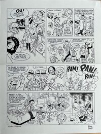 Olivier Schwartz - Olivier SCWARTZ - Gaston Lagaffe - Planche originale