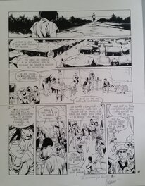 Hugues Labiano - "Dixie Road" tome 4 planche 15 - Comic Strip