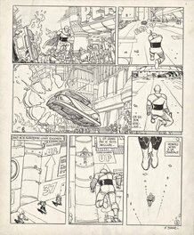 Moebius - Moebius - The Long Tomorrow - Comic Strip