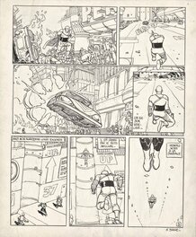 Moebius - Moebius - The Long Tomorrow - Planche originale