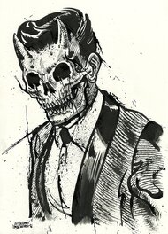 Antoine Bernhart - Johnny Skull - Original Illustration
