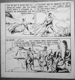 Fergal - Kid Colorado, planche originale n°37(38) - Comic Strip