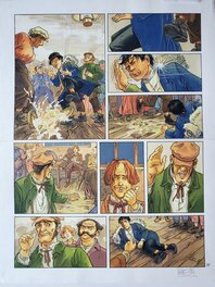 Jean-Charles Kraehn - BOUT D'HOMME T5 L'EPREUVE   couleur directe - Planche originale