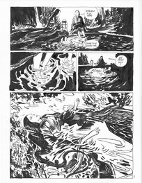 Comic Strip - Le clan des Otori - tome 3 - planche originale 5