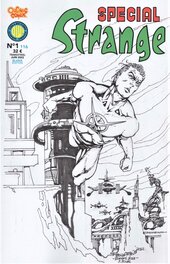 Blank Cover du Spécial Strange N1 (116) par Chris Orpiano. C'est cette couverture qui fut finalement utilisée comme couverture finale du Spécial Strange N°3 (118)
