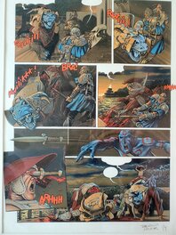 Jean-Louis Mourier - Les FEUX D'ASKELL  T2 RETOUR A VOCABLE    couleur directe - Comic Strip