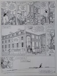 Patrice Pellerin - L'épervier vol 8 pl17 - Planche originale