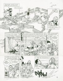 Patrice Pellerin - L'épervier vol 8 pl18 - Comic Strip