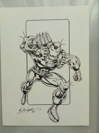 Bob Layton - Planche originale iron man 2020 / bob layton - Original Illustration