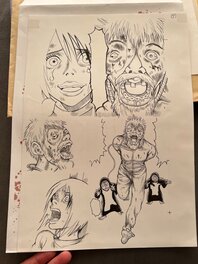 Masaya Hokazono - Devil Island manga by Masaya Hokazono - Planche originale
