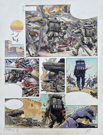 Enrique Breccia - Les Sentinelles Tome 1 planche 1 - Planche originale