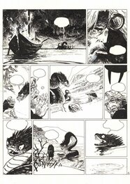 Robin Recht - Thorgal Saga, Adieu Aaricia,  P. 8 - Planche originale