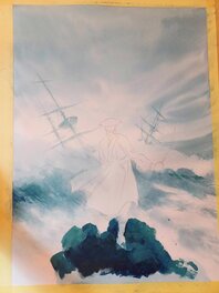 Petit work in progress, le fond. Petit work in progress, le fond.