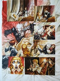 Requiem Chevalier Vampire - Planche originale