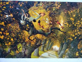 PETER PAN      illustration originale couleur