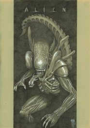 Bringel philippe - Alien - Illustration originale